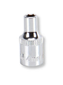 MULTICOMP PRO MP14-CRV04 Socket, Hex, 4mm, 1/4" Drive Size, Chrome Vanadium, DIN3120