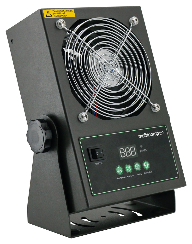 MULTICOMP PRO MP741064 Static Eliminator AC Ion Fan, Benchtop, Remote Control, 240V, 20W
