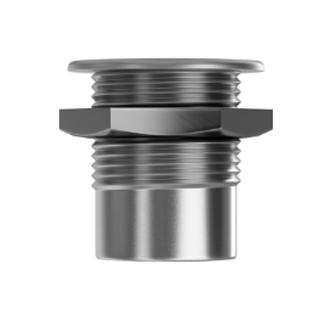 MULTICOMP PRO MP015455 Vandal Resistant Switch, MP Piezo Switch, 16 mm, SPST-NO, Momentary, Round Flat, Natural