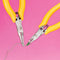 MULTICOMP PRO MP012512 Pliers, Hobby, Round Nose, Smooth Jaw, Comfortable Insulated Grips, Stainless Steel, 135 mm L