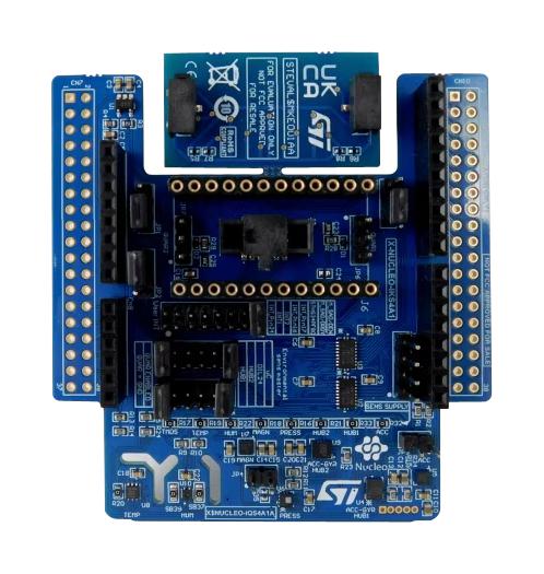 STMICROELECTRONICS X-NUCLEO-IKS4A1 Expansion Board, LSM6DSO16IS, LSM6DSV16X, MEMS/Environmental Sensor, STM32 Nucleo Boards