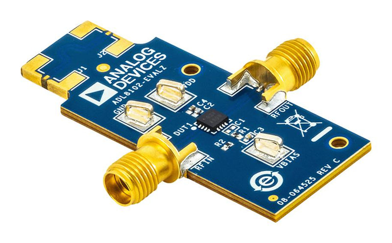 ANALOG DEVICES ADL8102-EVALZ Evaluation Board, ADL8102, Low Noise Amplifier, 1GHz to 20GHz