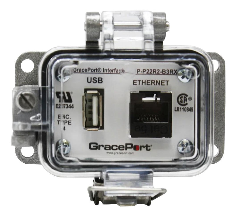 GRACE TECHNOLOGIES P-P22R2-B3RX INTERFACE CONN, 1PORT, CAT 5E ETHERNET