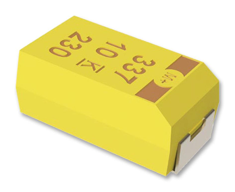KEMET T541X107M025AH6510 Tantalum Polymer Capacitor, 100 &micro;F, &plusmn; 20%, 25 V, X, 0.06 ohm, 2917 [7343 Metric]