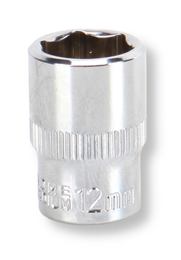 MULTICOMP PRO MP14-CRV12 Socket, Hex, 12mm, 1/4" Drive Size, Chrome Vanadium, DIN3120