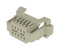 SAMTEC ISD1-05 Connector Housing, White Nylon, 2Row, MicroMate ISD1 Series, Receptacle, 10 Ways, 2.54 mm
