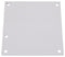 NVENT HOFFMAN A6P6 PANEL, ENCLOSURE, 4.88INX4.88IN, STEEL