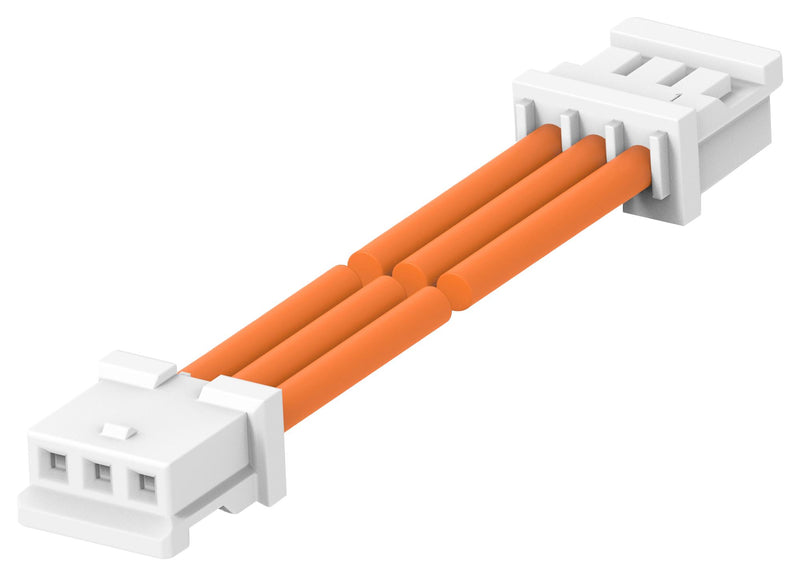 TE CONNECTIVITY 2405417-3 Cable Assembly, CN1 Connector to CN2 Connector, 3 Ways, 1.5 mm, 1 Row, 300 mm, 11.8 "