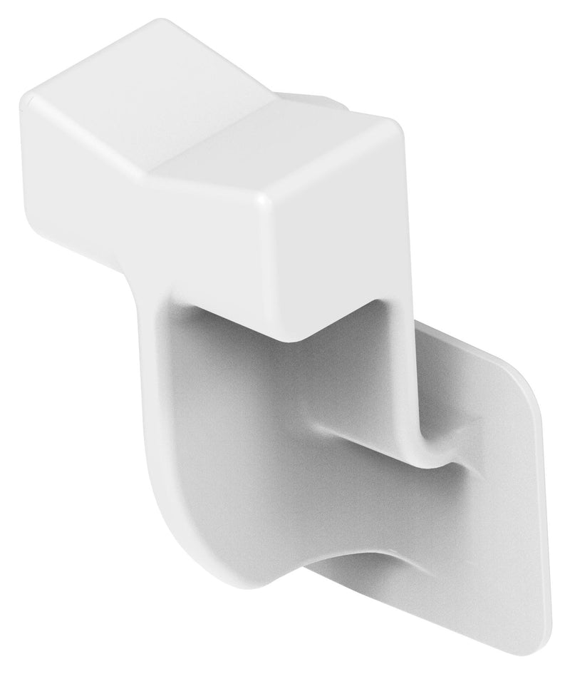 AMP - TE CONNECTIVITY 2406230-1 Cable Tie Mount, Edge Mount, Small, Adhesive, Nylon 6.6 (Polyamide 6.6), 23.9 mm, 19 mm