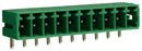 CAMDENBOSS CTBP93HD/10 Terminal Block, Closed Ended, Header, 3.5 mm, 10 Ways, Through Hole Right Angle