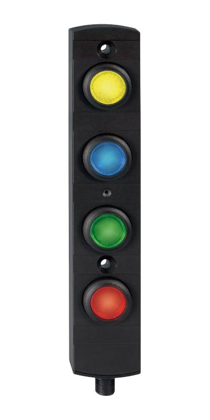 SCHMERSAL 103052204 Pendant Station, M12 Connector, BDF40 Series, 4, 10 mA