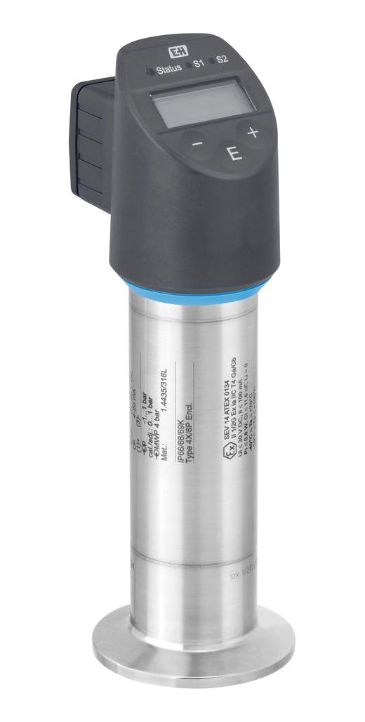 ENDRESS+HAUSER PTP33B-AA7M1PGB3CJ Pressure Switch, 10bar/1MPa/150psi Gauge, PNP, 4 to 20mA, IO-Link, 4-Wire, 3A