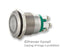 BULGIN LIMITED MPI002/TERM/GN SWITCH, VANDAL RESISTANT, SPST, 50mA