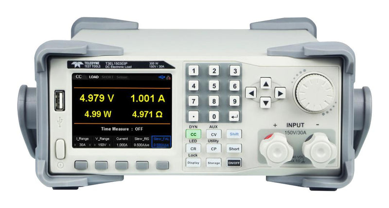 TELEDYNE LECROY T3EL150303P DC ELECTRONIC LOAD, PROG, 150V/30A, 300W