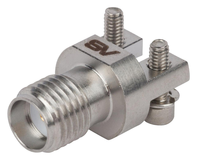AMPHENOL SV MICROWAVE 2921-61674 RF / Coaxial Connector, SMA Coaxial, Edge Launch Jack, Screw, 50 ohm, Beryllium Copper