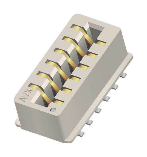 KYOCERA AVX 9159004651906 Card Edge Connector, Dual Side, 1.6 mm, 4 Contacts, Surface Mount, Straight