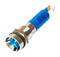 CML INNOVATIVE TECHNOLOGIES 190502Z7 LED Panel Mount Indicator, Recessed, Blue, 12 V, 8 mm, 19 mA, 57 mcd, IP67