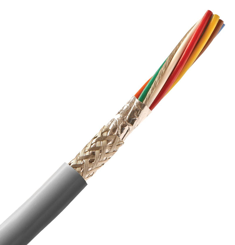 Alpha Wire B953084 GE321 B953084 GE321 Multicore Cable Pro-Tekt&acirc;�&cent; Screened 8 Core 24 AWG 164 ft 50 m