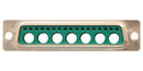 AMPHENOL COMMUNICATIONS SOLUTIONS DD24W7PA00LF Combination Layout D Sub Connector, FCI 681M Series, DD-24W7, Plug, 24 Contacts