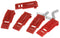 HAMMOND 1597DINCLIPRB DIN Clip, 1597KIT Series DIN Rail Mounted Enclosure, Polyphenylene Oxide