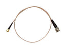 MUELLER ELECTRIC BU-4150028M2.0 RF / Coaxial Cable Assembly, BNC Plug to SMA Plug, RG316, 50 ohm, 6.6 ft, 2 m