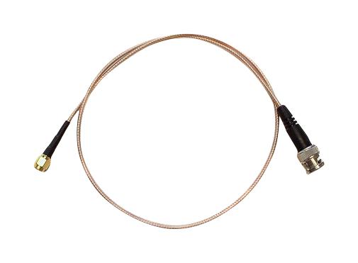 MUELLER ELECTRIC BU-4150028018 RF / Coaxial Cable Assembly, 3GHz, BNC Plug to SMA Plug, RG316, 50 ohm, 18 ", 457.2 mm