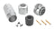 AMPHENOL SINE/TUCHEL RT061412SNH-K Circular Connector, ECO-MATE Series, Cable Mount Receptacle, 12 Contacts, Crimp Socket, Bayonet