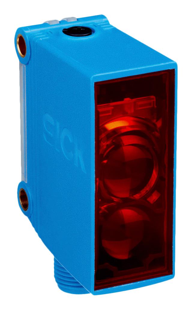 SICK GL10-P4111 Photo Sensor, 15 m, PNP, Retroreflective, 10 to 30 VDC, 4 Pin M12 Connector, G10 Series