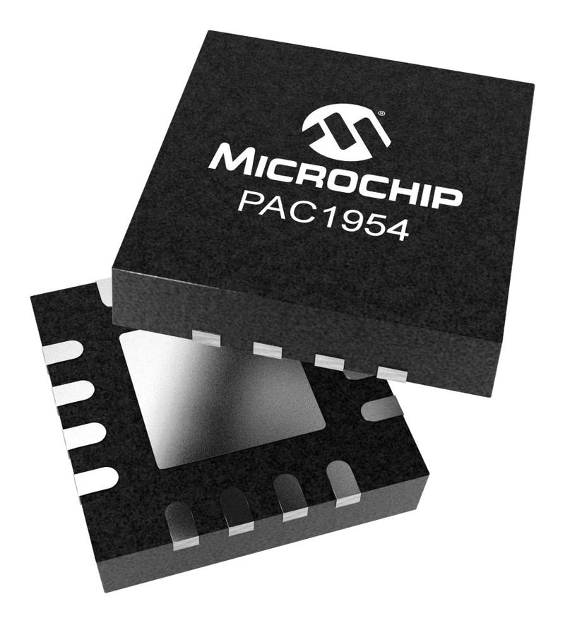 MICROCHIP PAC1954T-E/4MX Power Monitor, Accumulator, 2.7 V to 5.5 V, -40 &deg;C to 125 &deg;C, VQFN-16