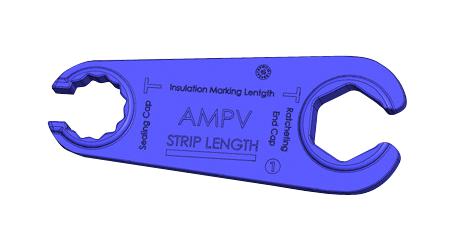 AMPHENOL INDUSTRIAL PV-694718-000 WRENCH TOOL, 8-6AWG SOLAR SPLICE