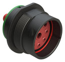 AMPHENOL SINE/TUCHEL AHDP04-24-09PN-SRA CIRCULAR CONNECTOR, RCPT, 24-09, CRIMP