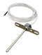 ACI A/AN-DO-4"-10'CL2P NTC Thermistor, Probe, 10kohm, Flange Mount, -80&deg;C to 150&deg;C, A/AN Series