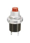 GRAYHILL 4001 Pushbutton Switch, 4000 Series, SPST-NO, Off-(On), Round Plunger, Red