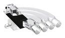 MENTOR 1276.2004 Light Pipe, Polycarbonate, 25.2 mm, 4 Pipes, Circular, PC Board, Transparent