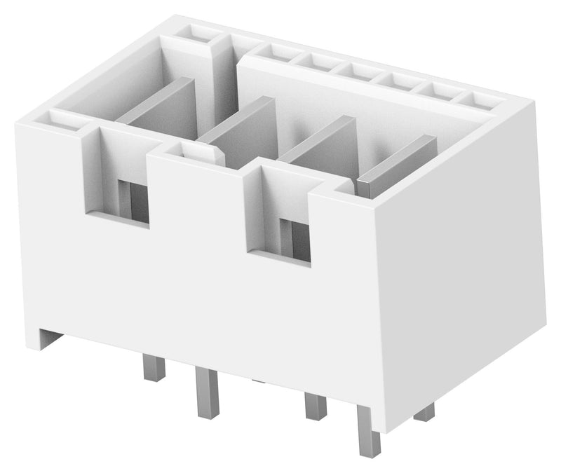 ERNI - TE CONNECTIVITY 2390868-4 RECT PWR CONN, HDR, 4POS, 1ROW, 5MM