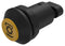 EAO 09-RS.1101.4100.M001 Industrial Pushbutton Switch, 09 Series, 30 mm, SPST-NO, Momentary, Round Raised, Yellow