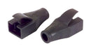 L-COM MPC45D70-BLK Connector Accessory, Black, Snagless Boot, L-Com TDS8PC5 & TDS8PC6 Series Shielded RJ45 Plugs