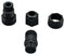 NORCOMP 868-02B-203KIT Circular Connector, Circular Cable Kit, Cavalier Series, Cable Mount Receptacle, 2 Contacts