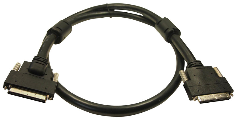 MULTICOMP PRO MP-FCR7205005 Computer Cable, VHDCI Plug, VHDCI Plug, 19.7 ", 500 mm, Black, Multicomp Pro VHDCI Cables