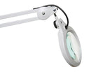 GLAMOX LUXO LFM LED G2 3 DIOPTER Magnifier Light, Illuminated, 10W LED, 3.5 Diopter, 1050mm Adjustable Arm, White, EU/UK