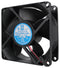 ORION FANS OD8032-24HHB02A DC Axial Fan, 24 V, Square, 80 mm, 32 mm, Ball Bearing, 55.5 CFM