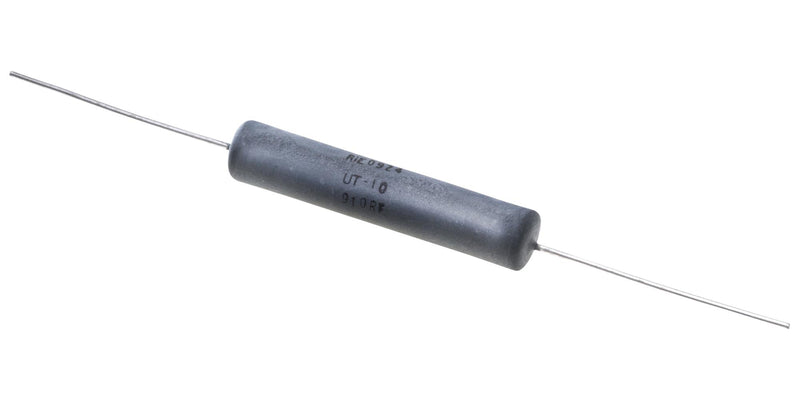 BOURNS UT10-0R5F1 Current Sense Resistor, 0.5 ohm, UT Series, 10 W, Wirewound, Axial Leaded, &plusmn; 1%