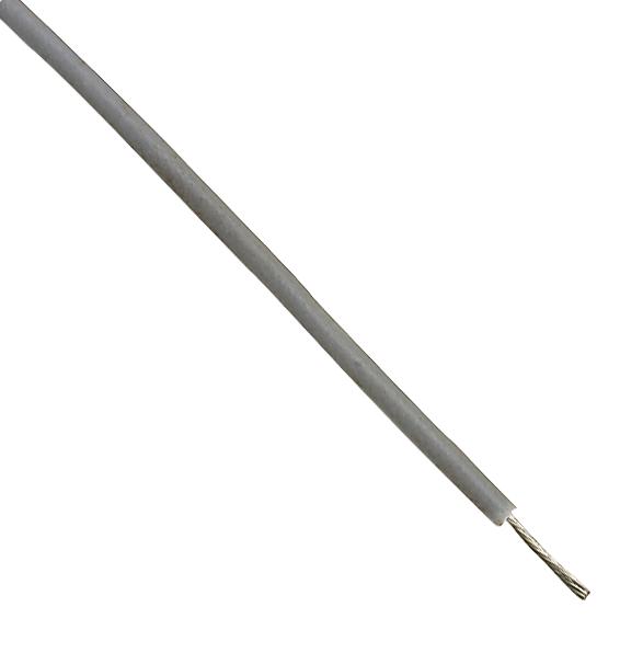 ALPHA WIRE 3252 SL005 Wire, PVC, Slate, 20 AWG, 0.56 mm&sup2;, 100 ft