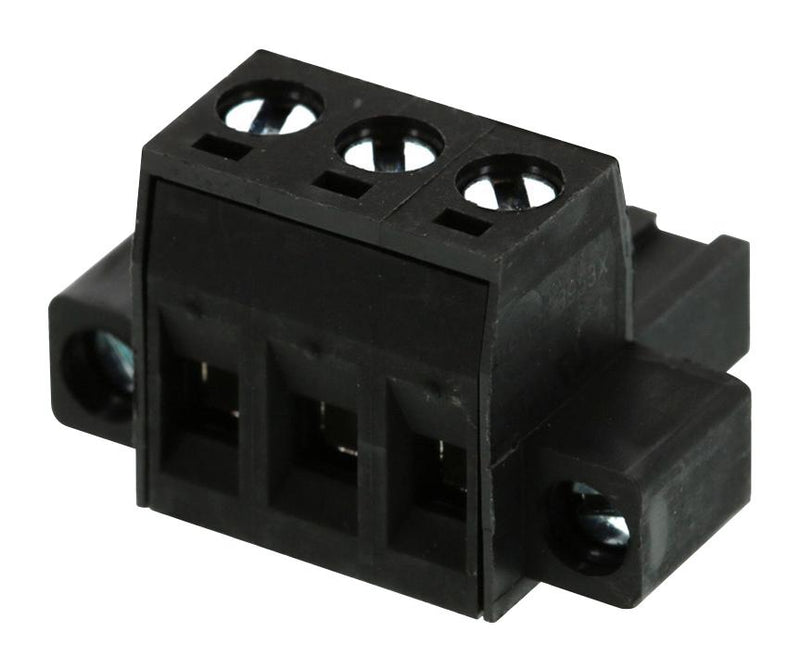 MOLEX 39534-0003 Pluggable Terminal Block, 5.08 mm, 3 Ways, 3.31 mm&sup2;, Screw