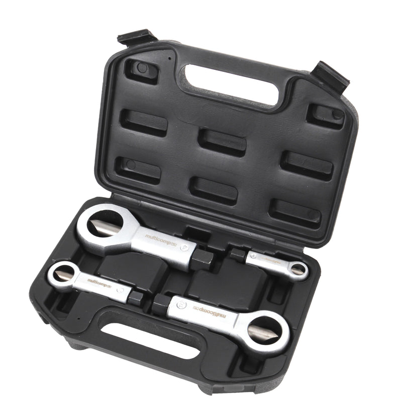 MULTICOMP PRO MP013237 Split Set, 4 Pieces, 9-12 mm, 12-16 mm, 16-22 mm, 22-27 mm