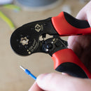 CK TOOLS T3695 Crimp Tool, Ratchet, CK Tool 0.08mm&sup2;-16mm&sup2;/28-6AWG Bootlace Ferrules GTIN UPC EAN: 5013969249194