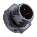 AMPHENOL LTW BD-08PMMP-SC7001 Circular Connector, Standard (B) Series, Panel Mount Plug, 8 Contacts, PCB Pin