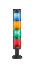 MULTICOMP PRO MP-50LB1X Tower Light LED Unit, Continuous, Blue, 240 VAC, IP65, NEMA 1/2/3/3R/4/4X/12/13, 68mm H, 50mm Lens