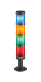 MULTICOMP PRO MP-50LB1X Tower Light LED Unit, Continuous, Blue, 240 VAC, IP65, NEMA 1/2/3/3R/4/4X/12/13, 68mm H, 50mm Lens