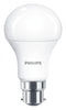 PHILIPS LIGHTING 9.29003E+11 LED Light Bulb, Frosted GLS, BC / B22 / B22d / BA22 / BA22d, White, 3000 K, Non-Dimmable, 200&deg; GTIN UPC EAN: 8719514475120